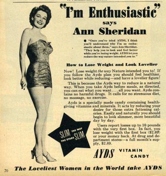 AYDS Vitamin Candy 1950